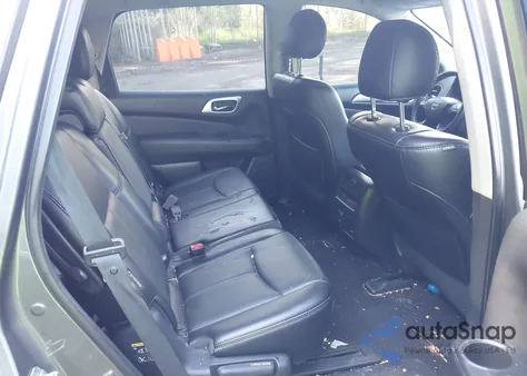 2019 Nissan Pathfinder Sl из США, поврежденный, VIN 5N1DR2MM1KC643745